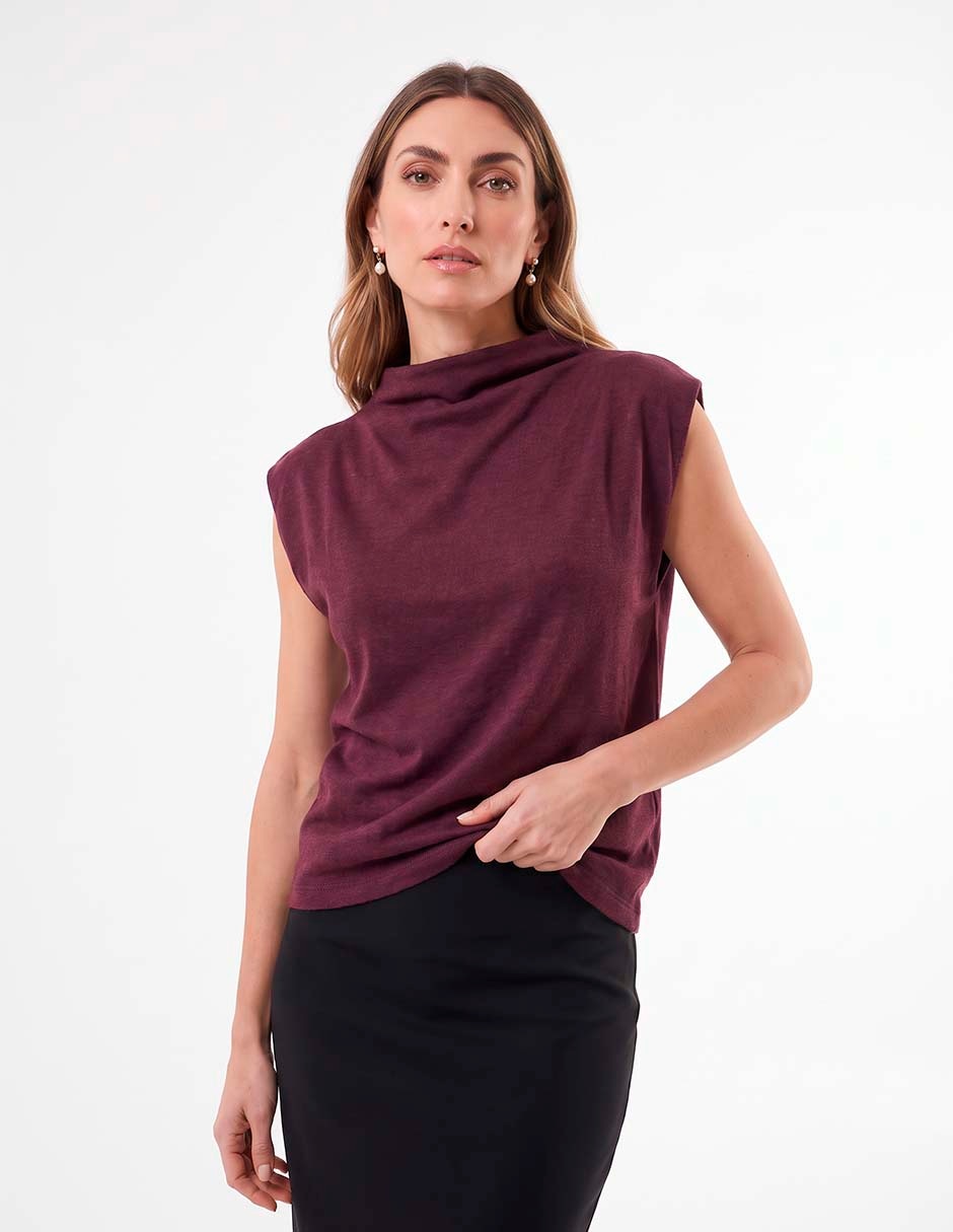 Blusa manga corta para mujer 3