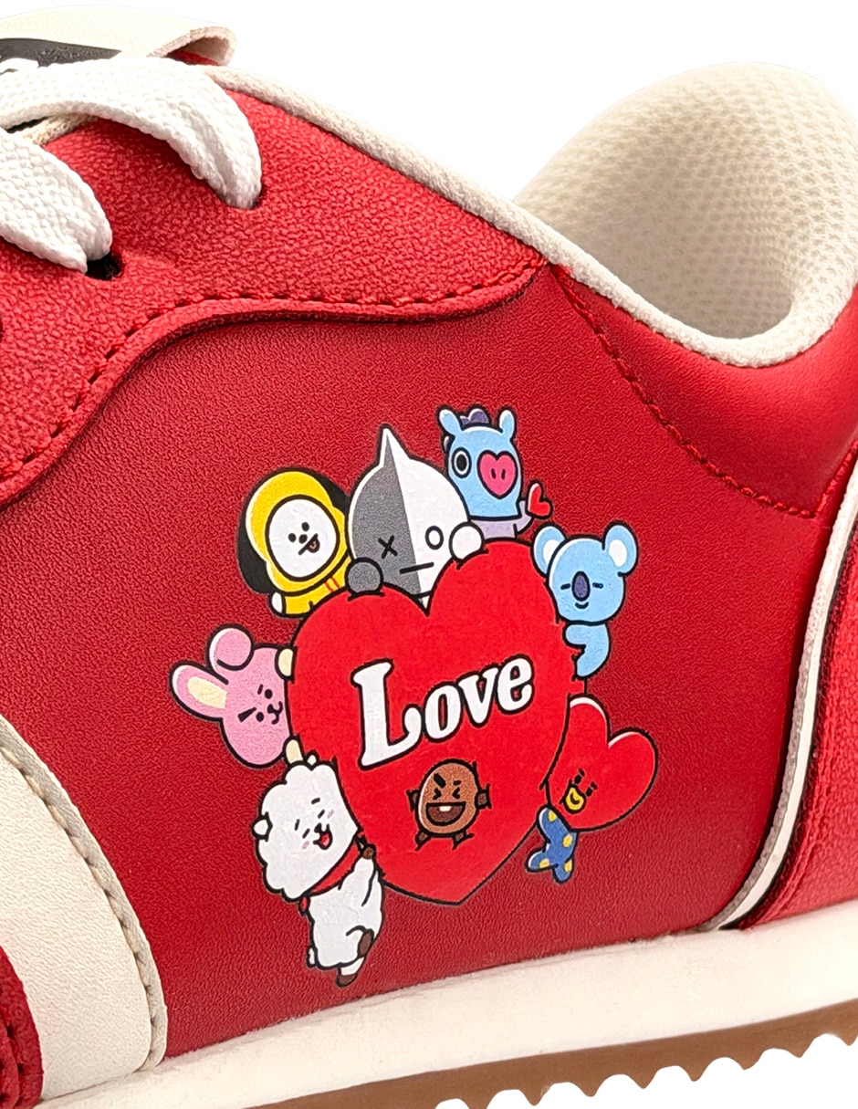 Tenis BTS para mujer