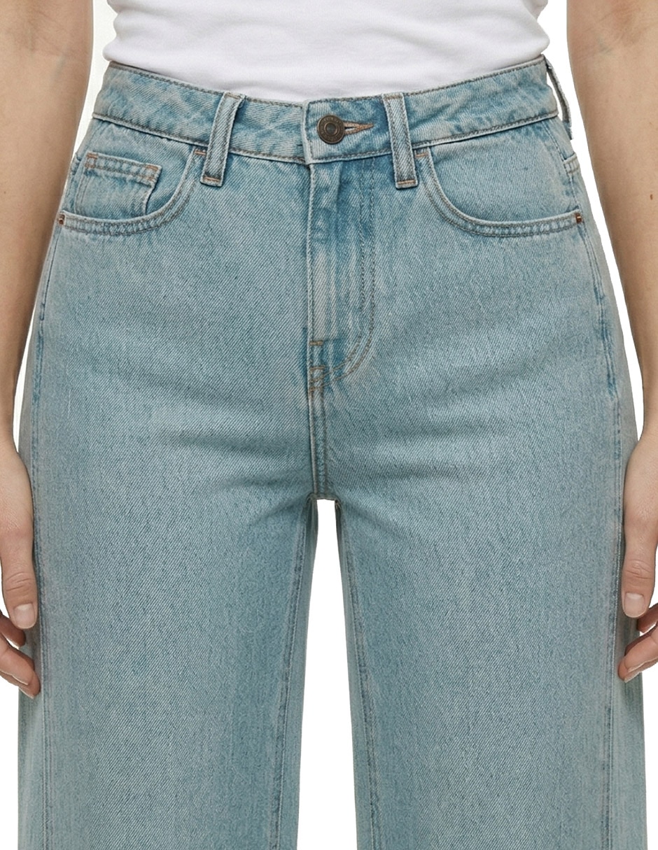 Jeans regular bota 226963 corte cintura para mujer 4