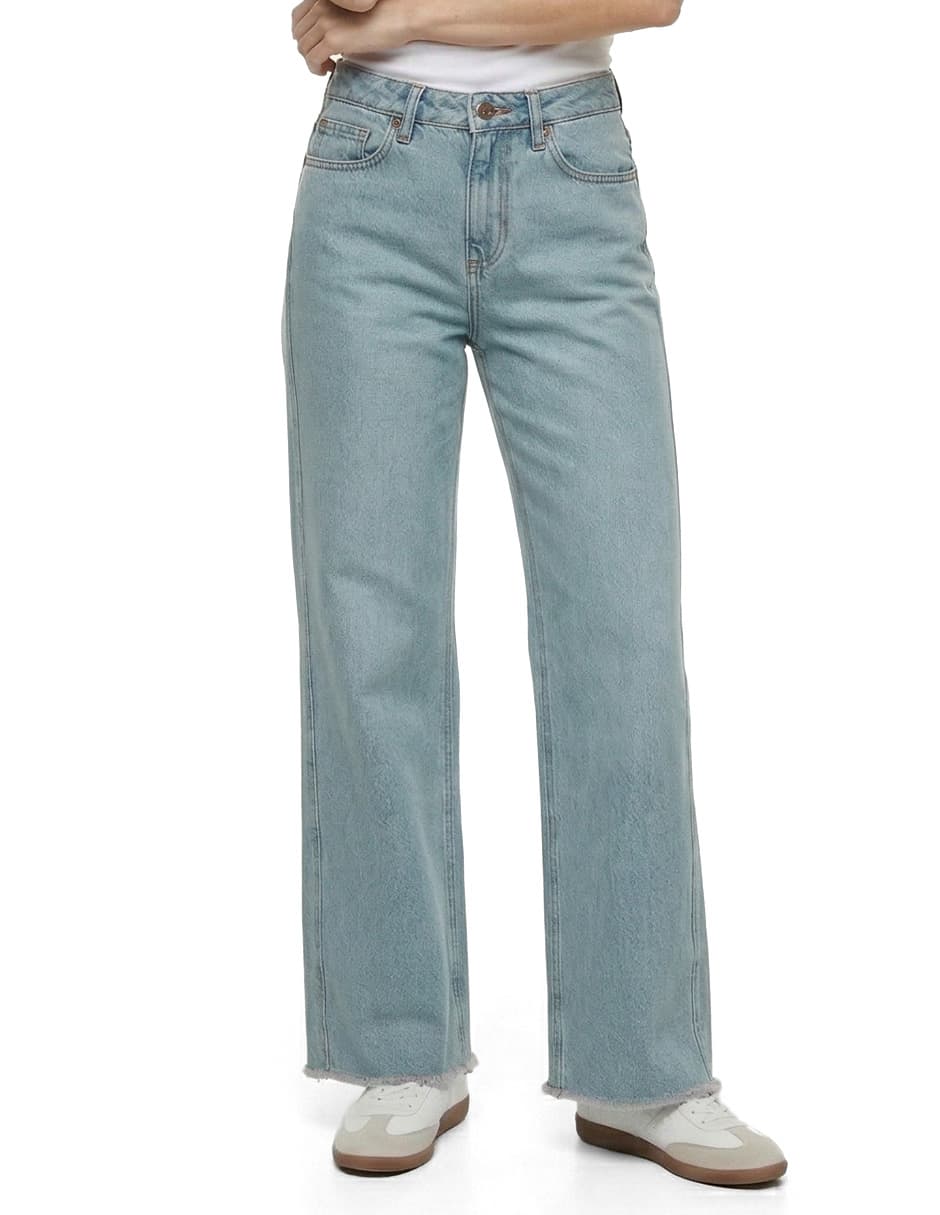 Jeans regular bota 226963 corte cintura para mujer