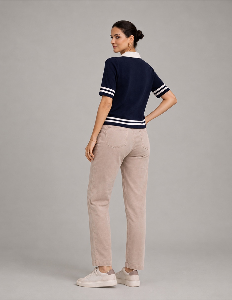 Playera tipo polo para mujer 4