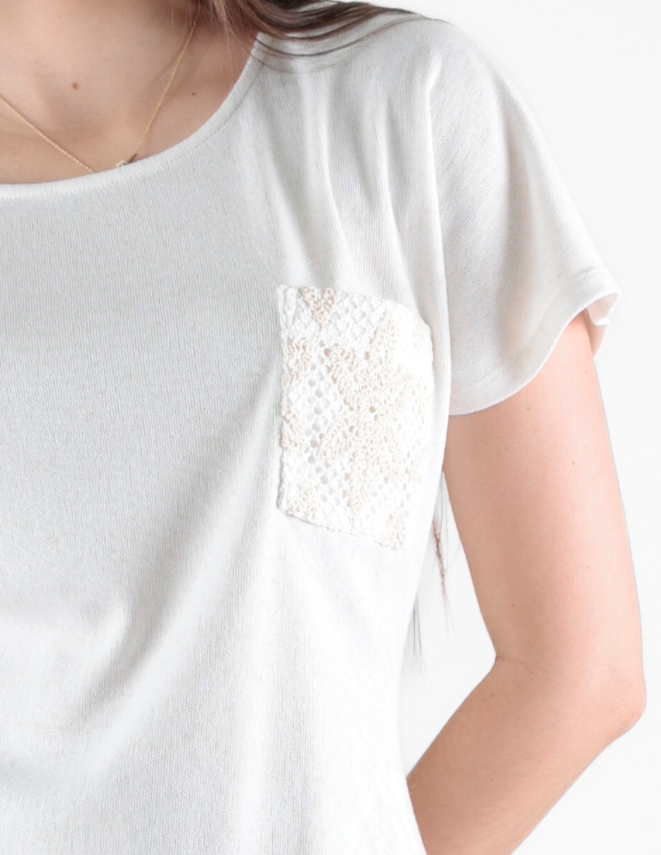 Blusa manga corta para mujer 3
