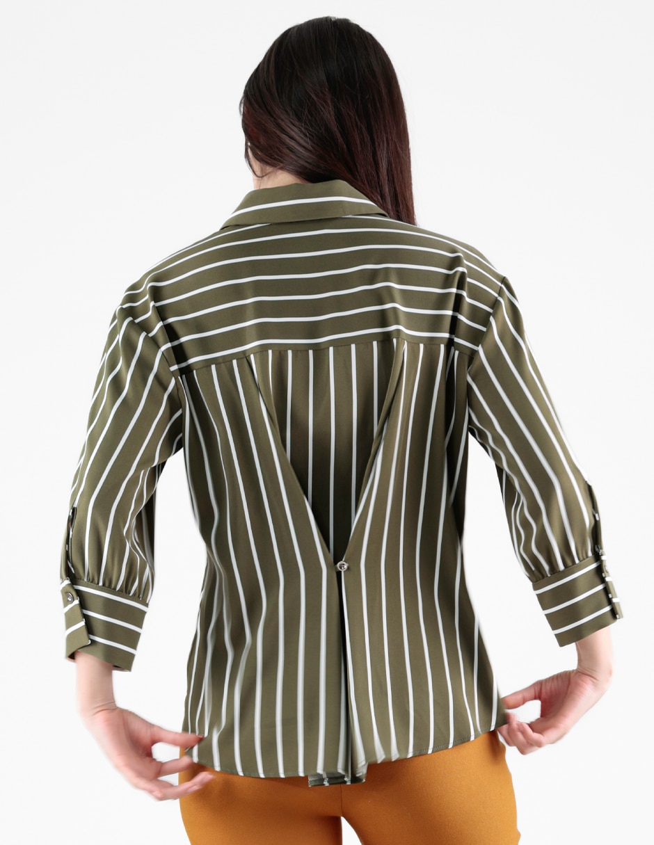 Blusa manga 3/4 para mujer 2