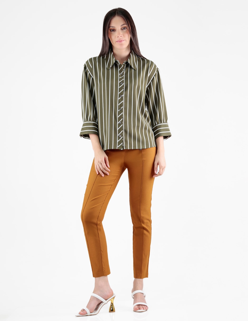 Blusa manga 3/4 para mujer 4