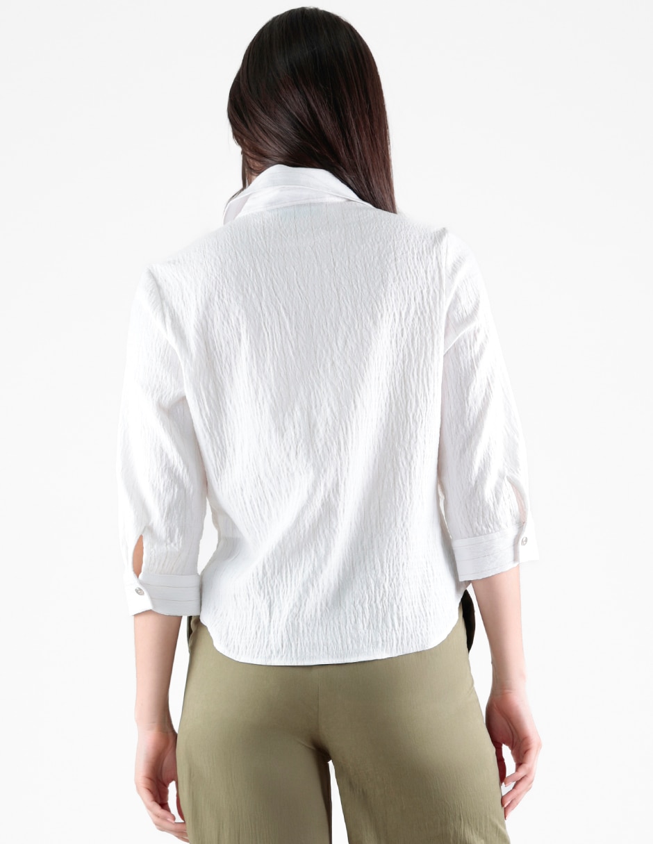Blusa manga 3/4 para mujer 2