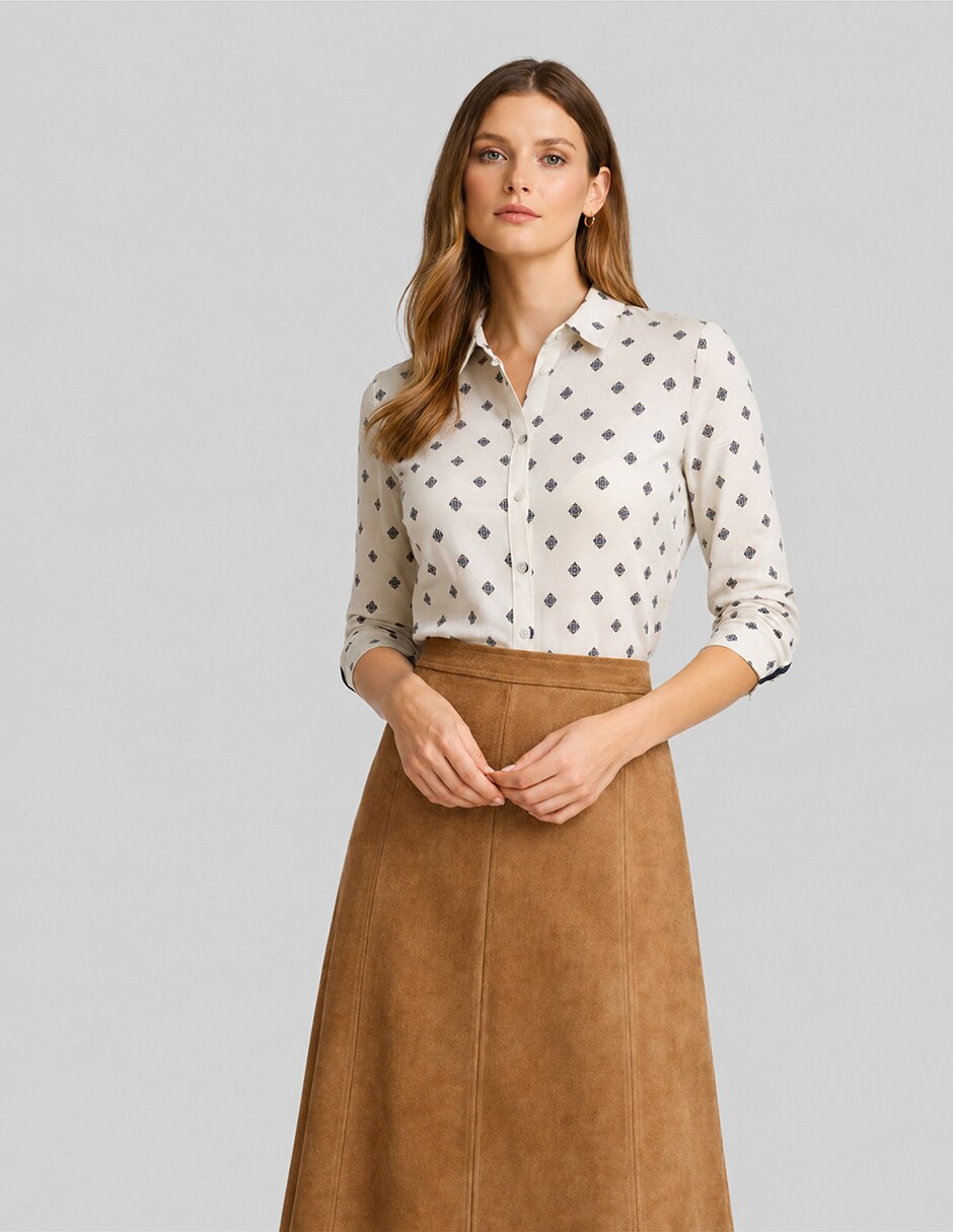 Blusa fw26 manga larga para mujer Blusa fw26 manga larga para mujer