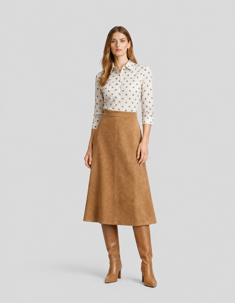 Blusa fw26 manga larga para mujer 4