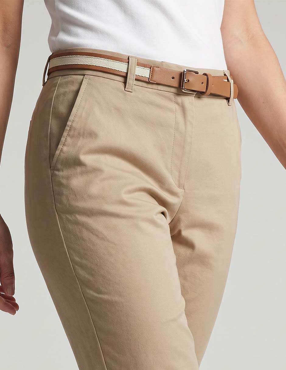 Pantalón regular ferrioni regular para mujer