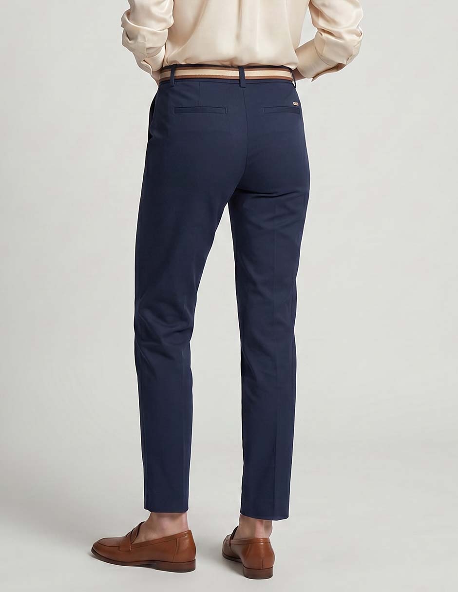 Pantalón regular regular para mujer 2