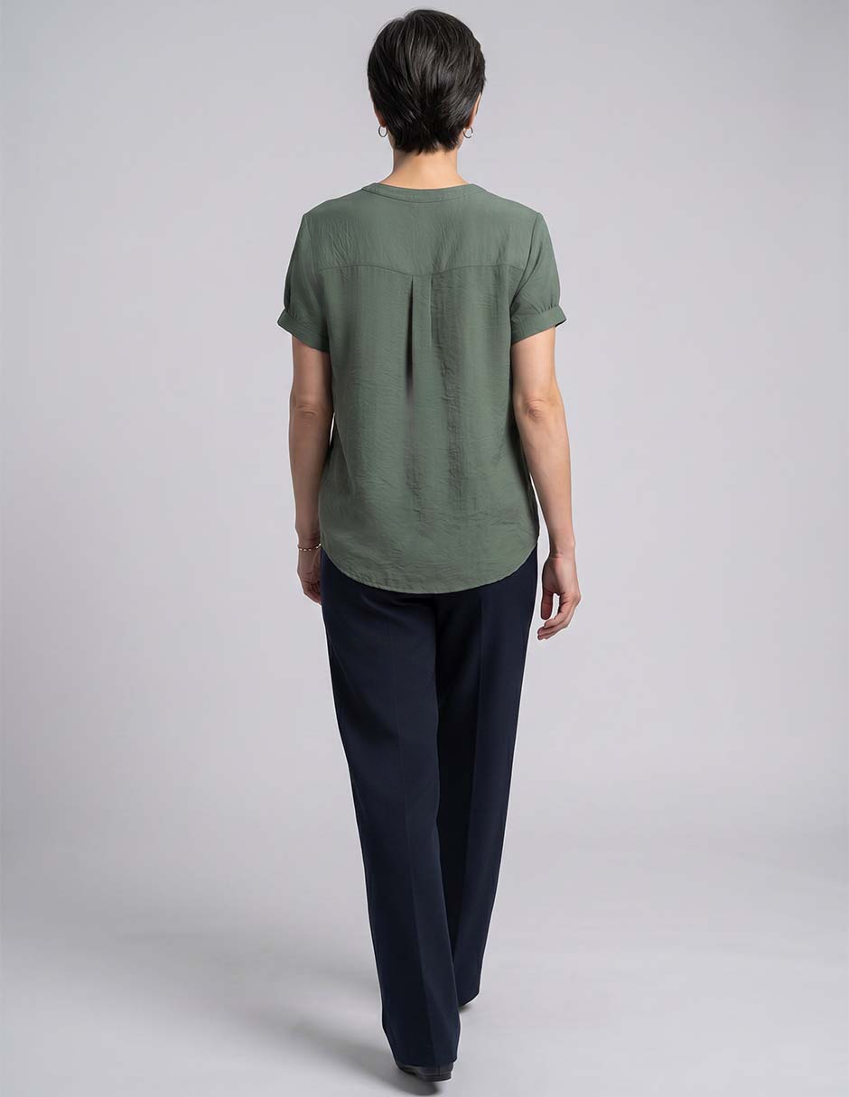 Blusa Ferrioni abierta para mujer