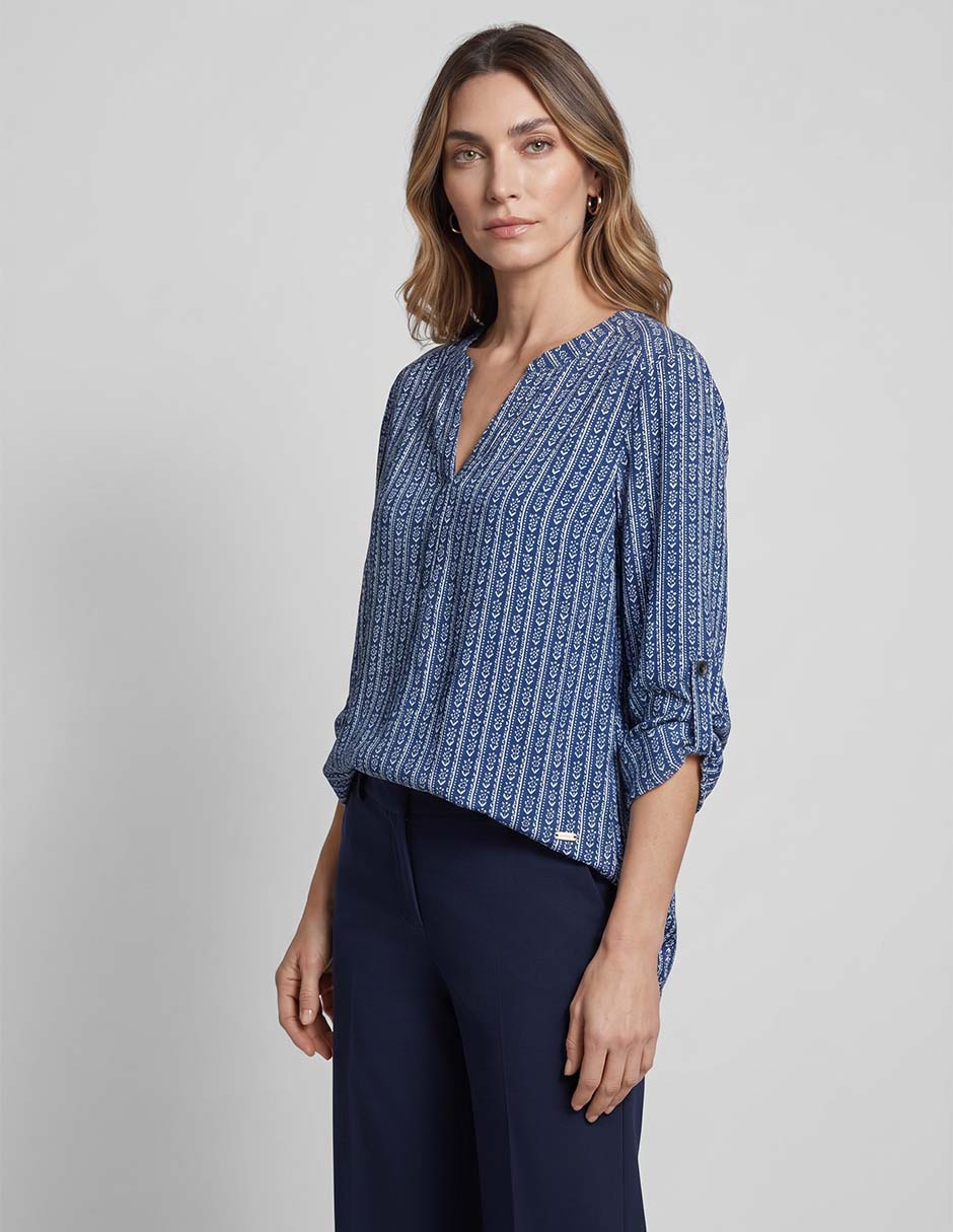 Blusa manga 3/4 para mujer Blusa manga 3/4 para mujer