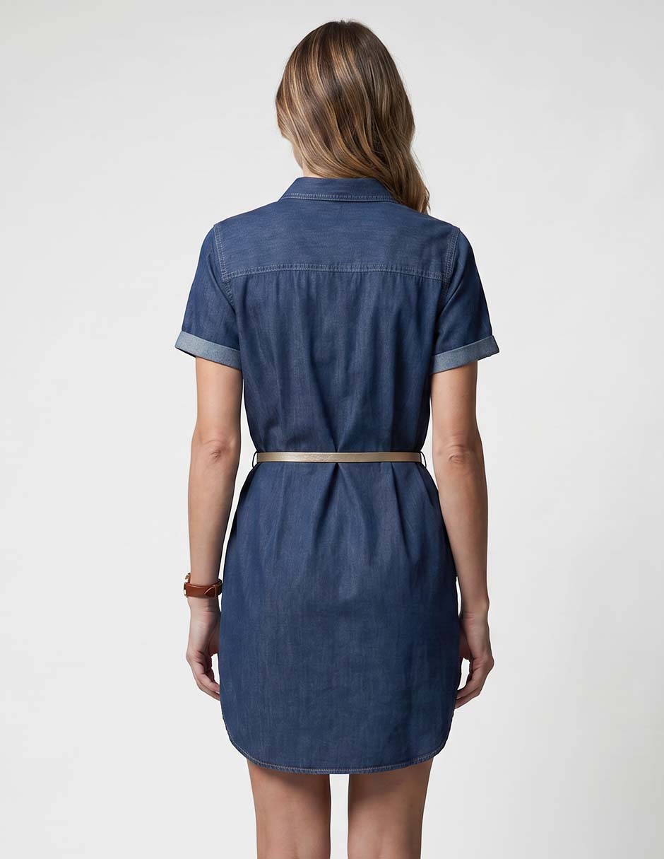 Vestido corto casual para mujer 2