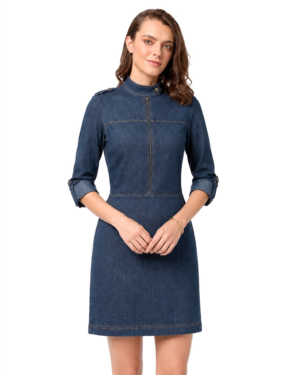 Vestido a la rodilla casual Atenea para mujer