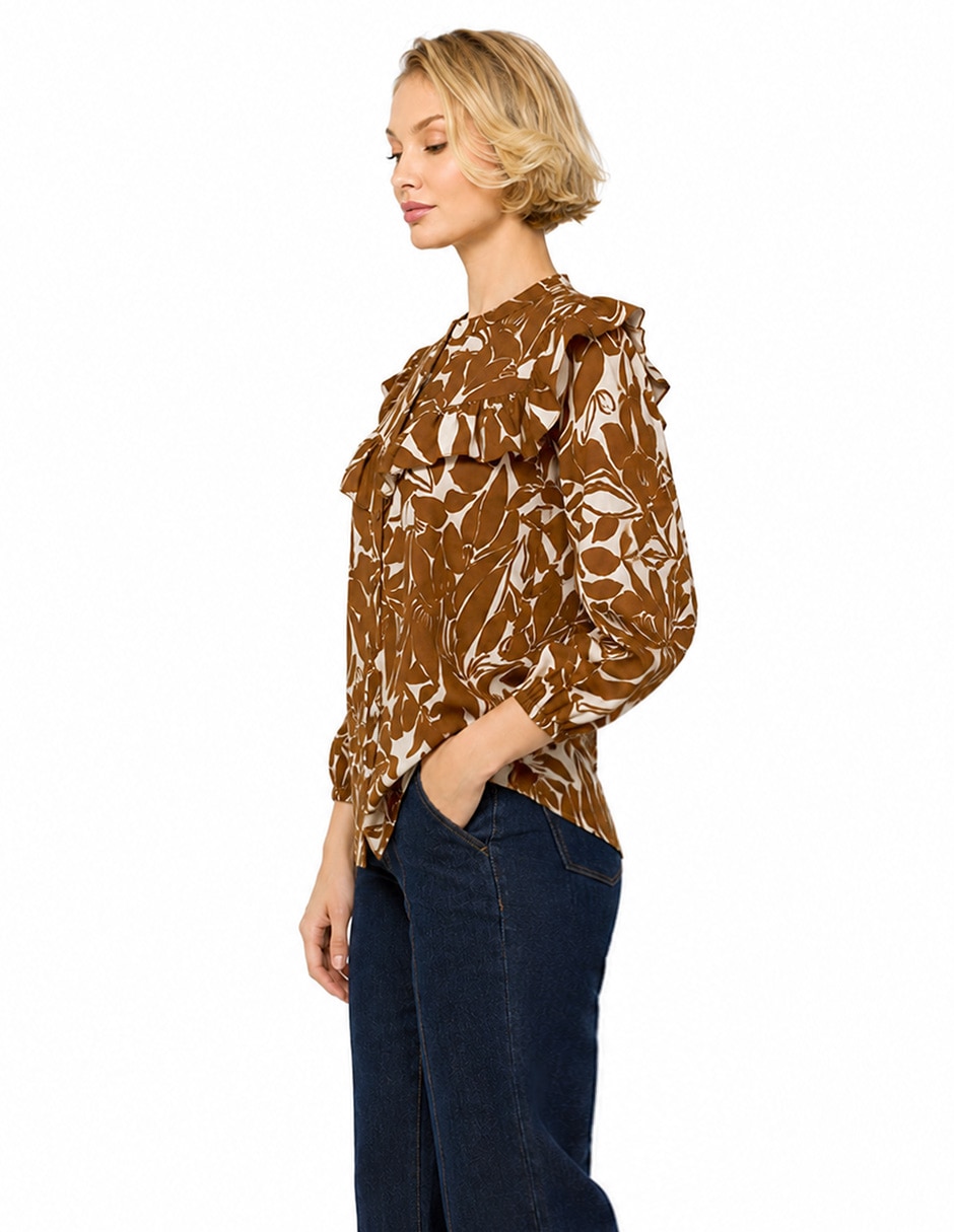 Blusa manga 3/4 para mujer 5