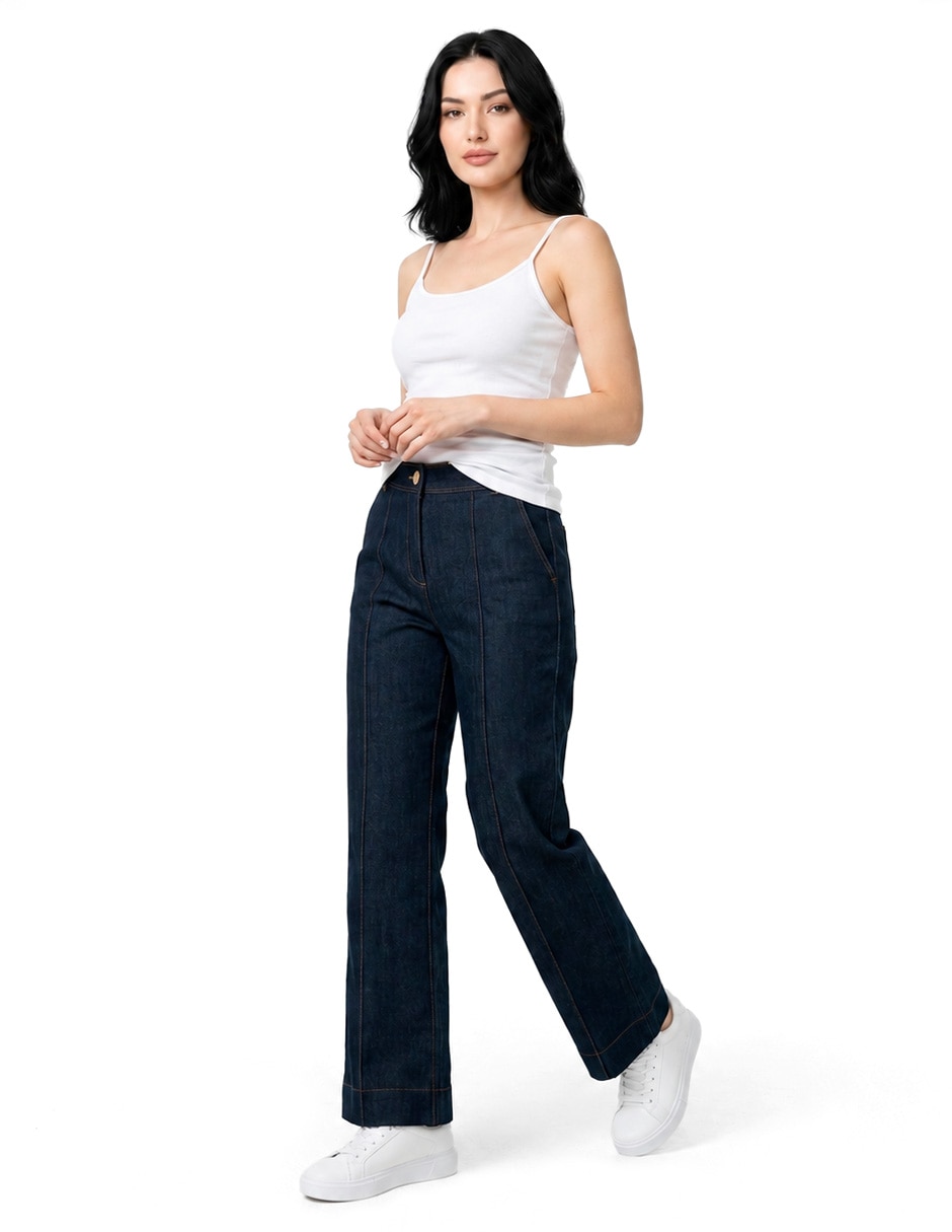 Pantalón recto para mujer 2