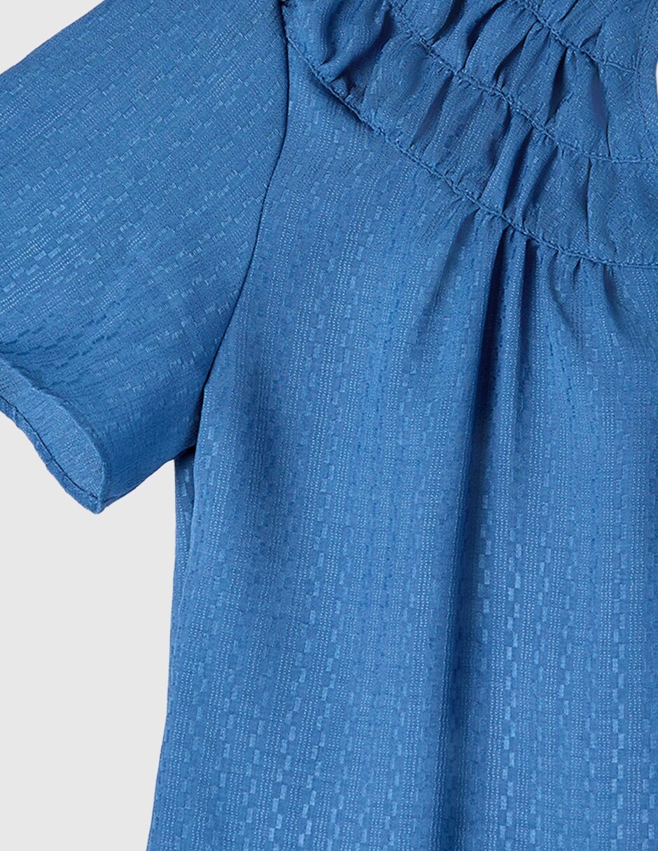 Blusa manga corta para mujer