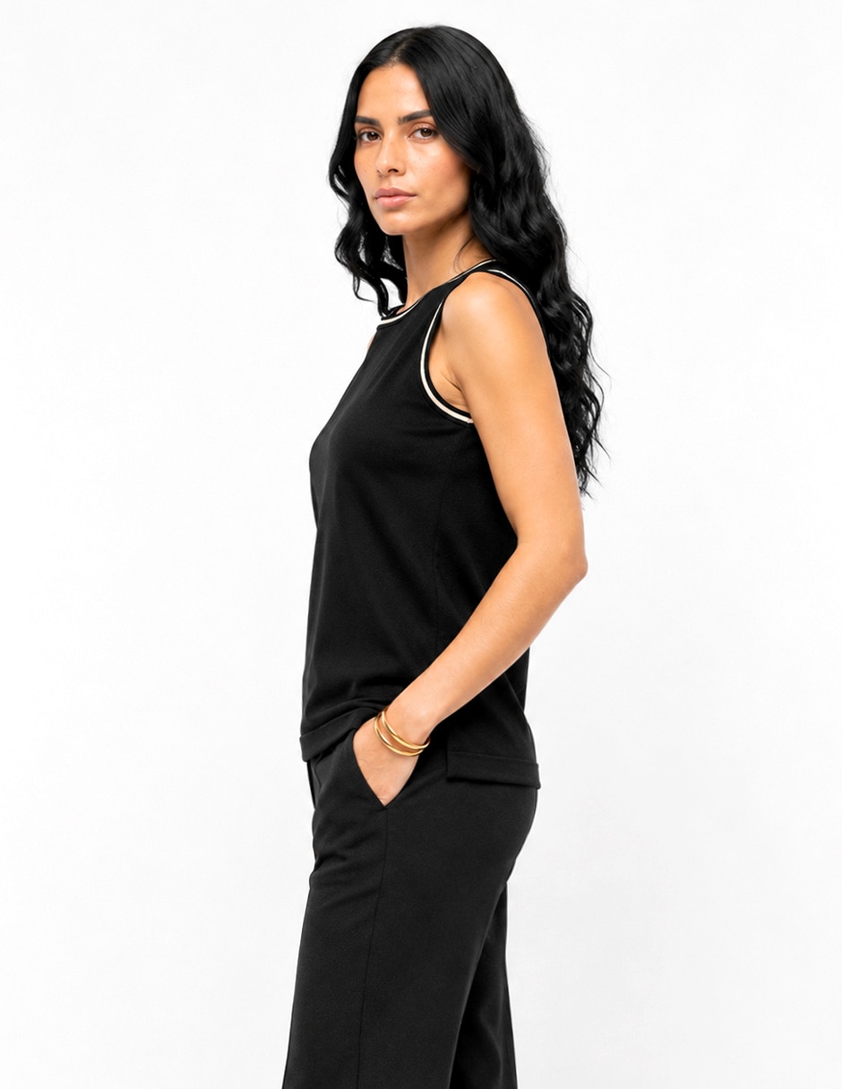 Blusa de tirantes Foley's para mujer