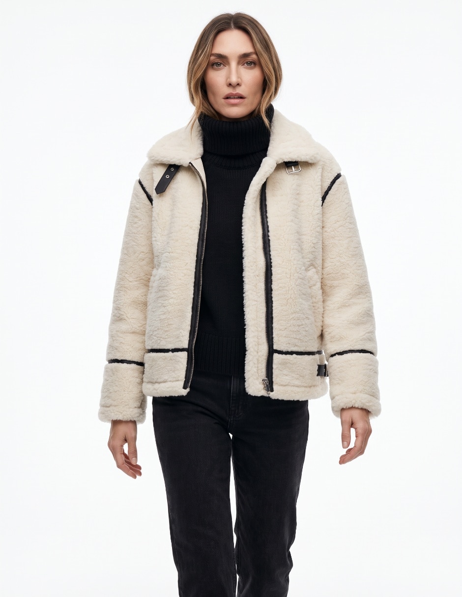 Chamarra Karen Oliver para mujer