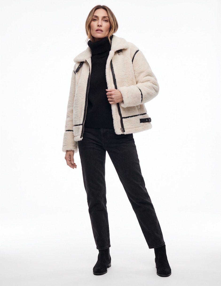 Chamarra Karen Oliver para mujer 3