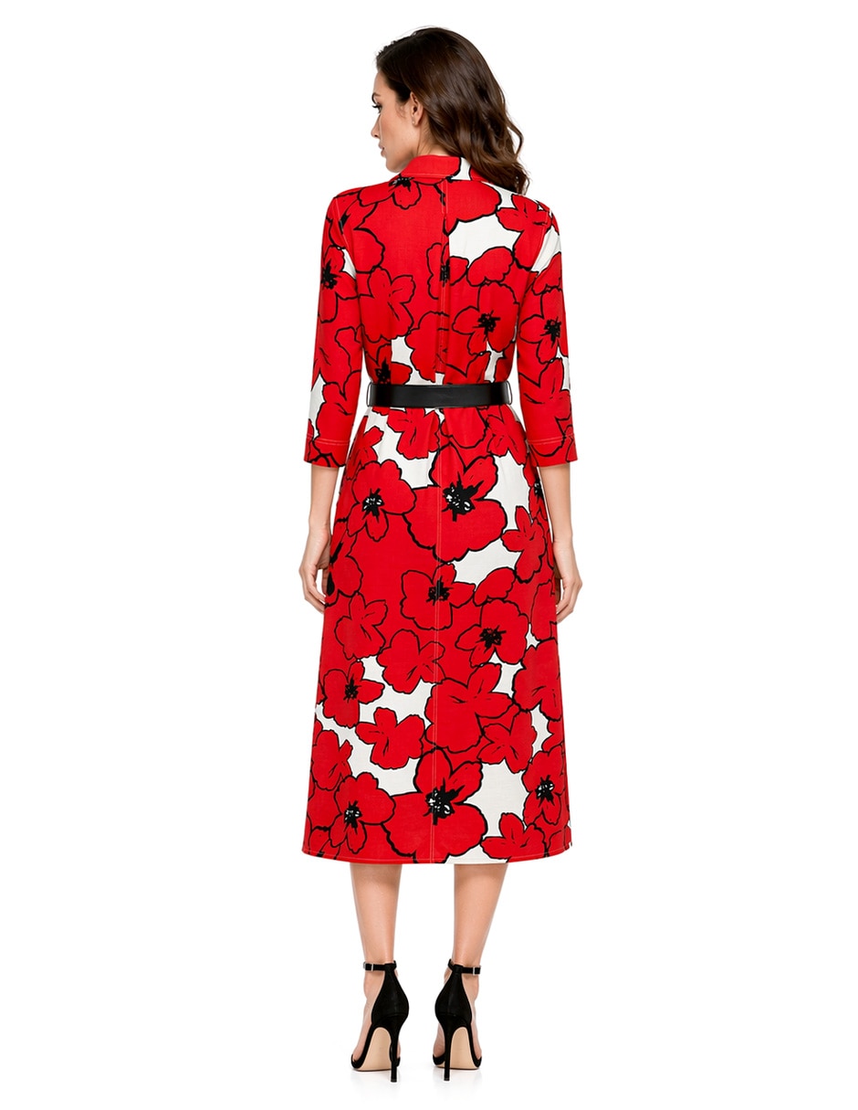 Vestido largo formal Liva para mujer 3