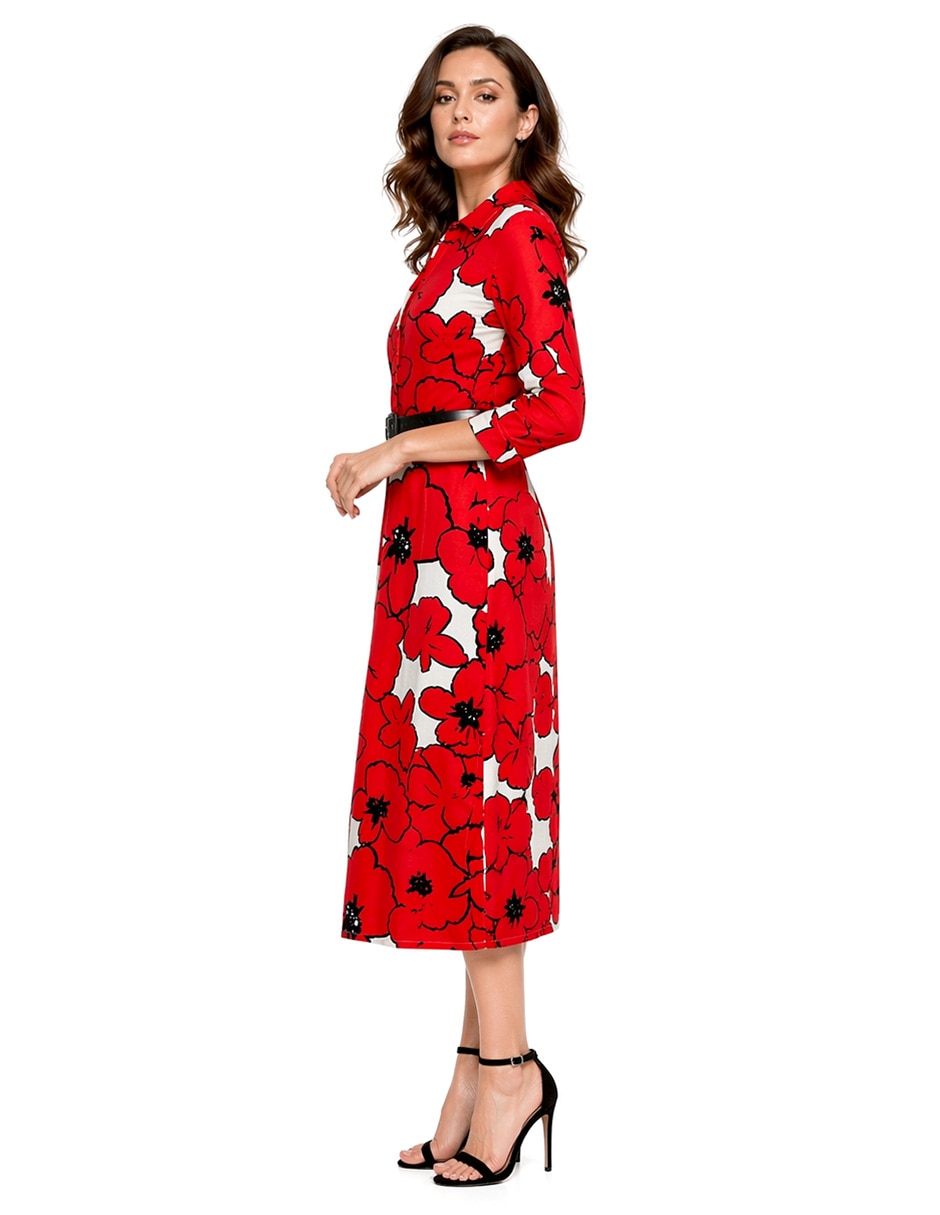 Vestido largo formal Liva para mujer 5