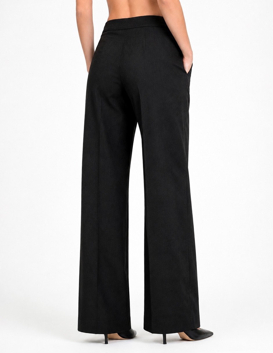 Pantalón de vestir recto para mujer 3