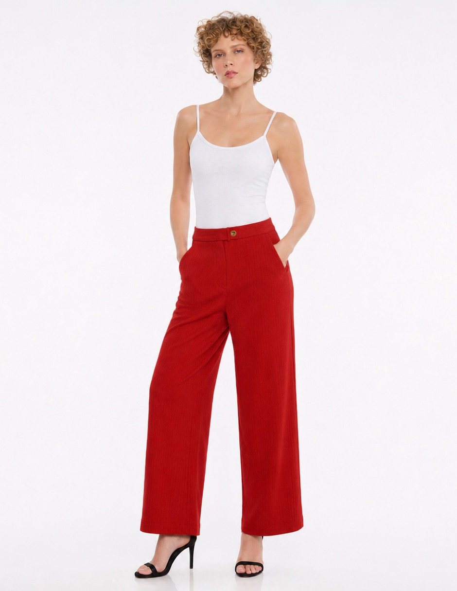 Pantalón recto para mujer 2