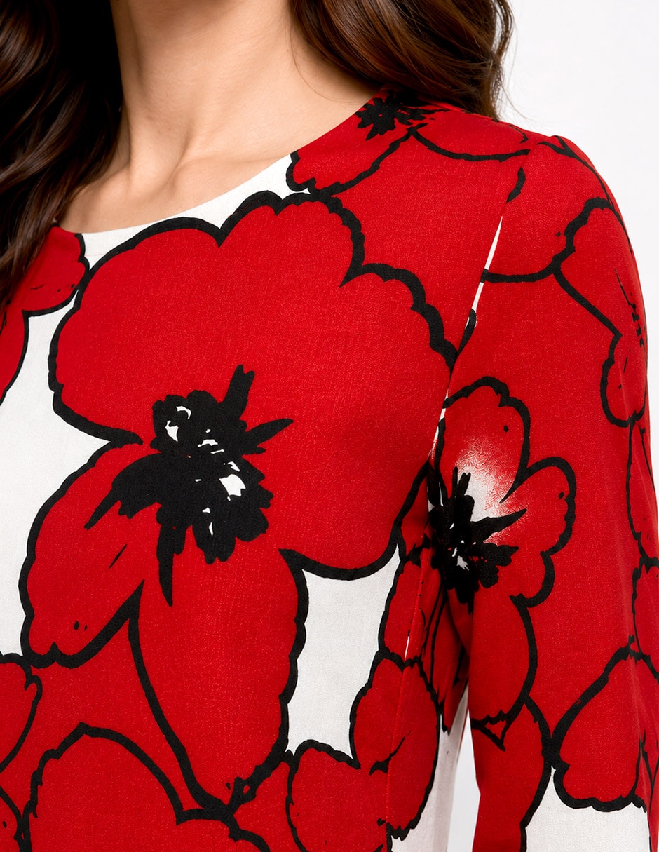 Blusa manga 3/4 para mujer 3