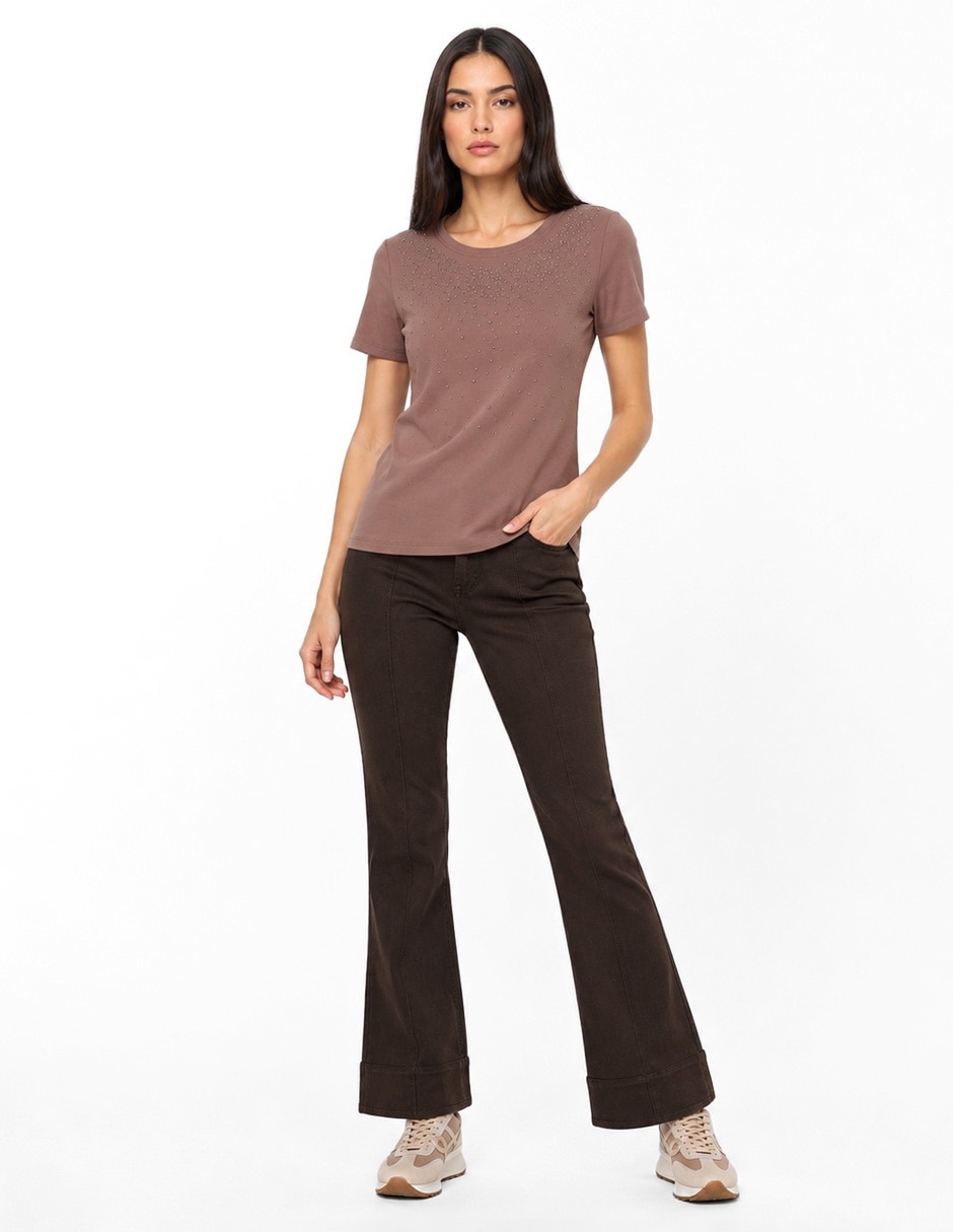 Blusa manga corta para mujer 2