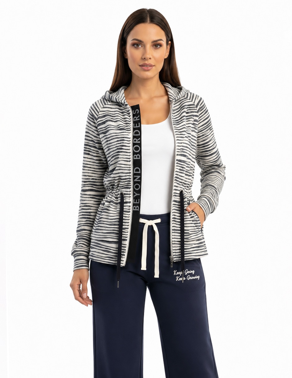 Chamarra casual impermeable para mujer Chamarra casual impermeable para mujer