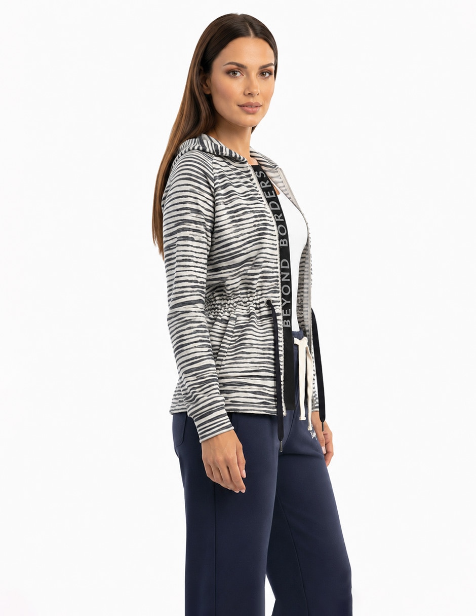 Chamarra casual impermeable para mujer 5