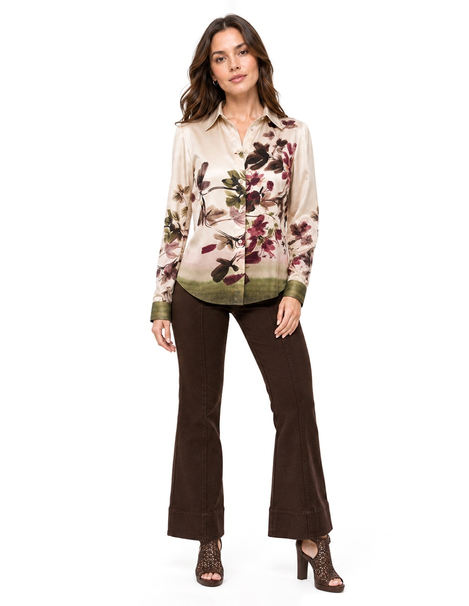 Blusa manga larga para mujer 2