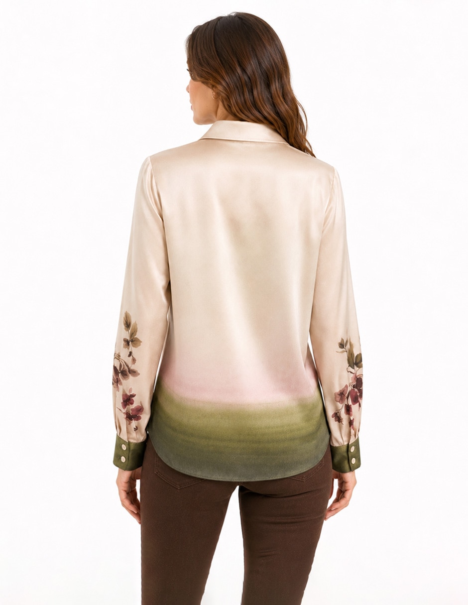 Blusa manga larga para mujer 3
