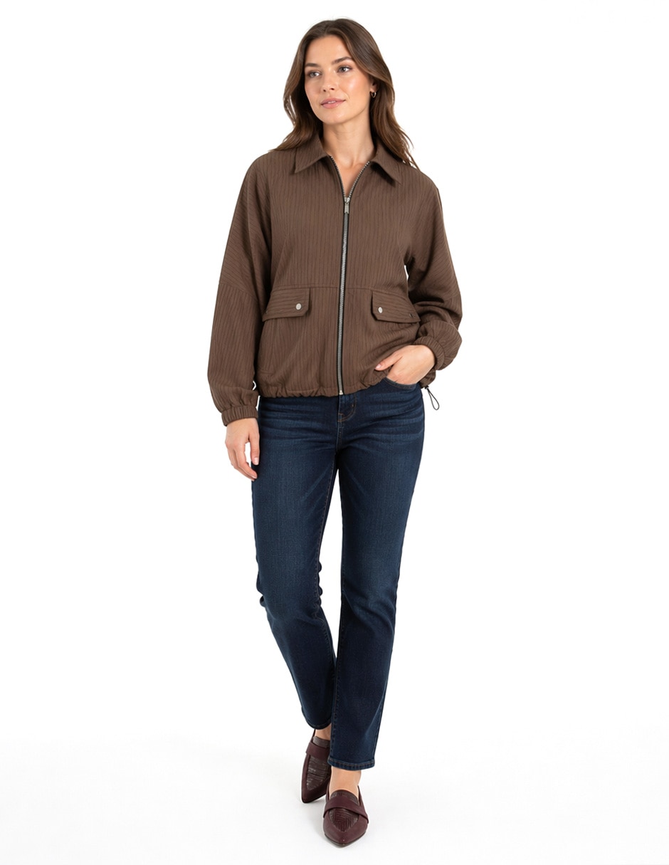 Chamarra casual para mujer 2