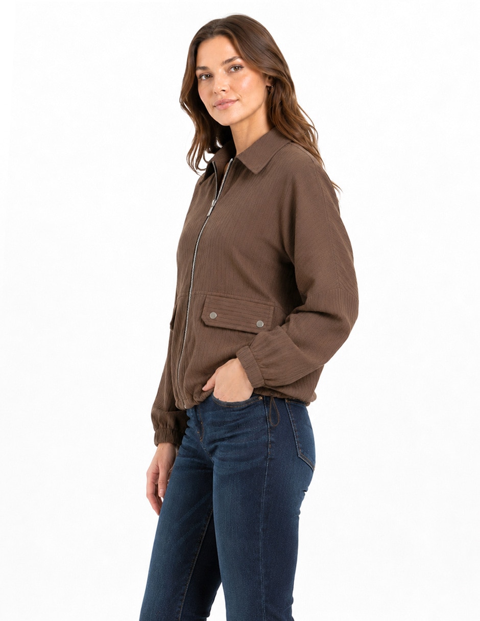 Chamarra casual para mujer 5