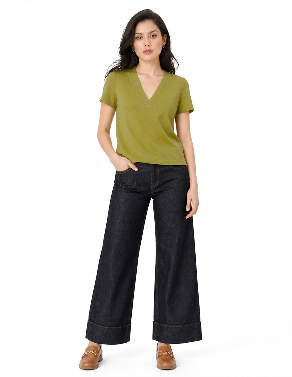 Blusa manga 3/4 para mujer 2