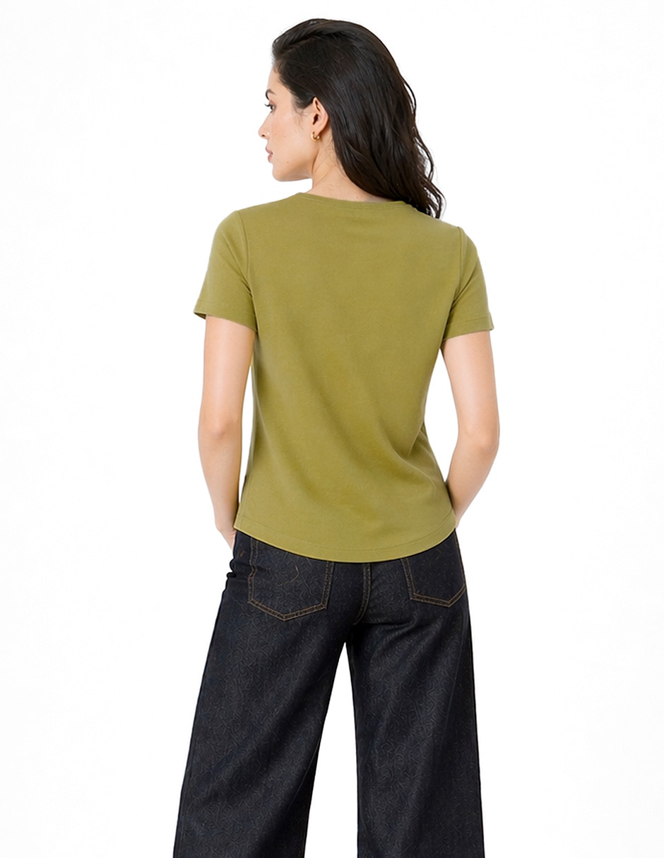 Blusa manga 3/4 para mujer 3