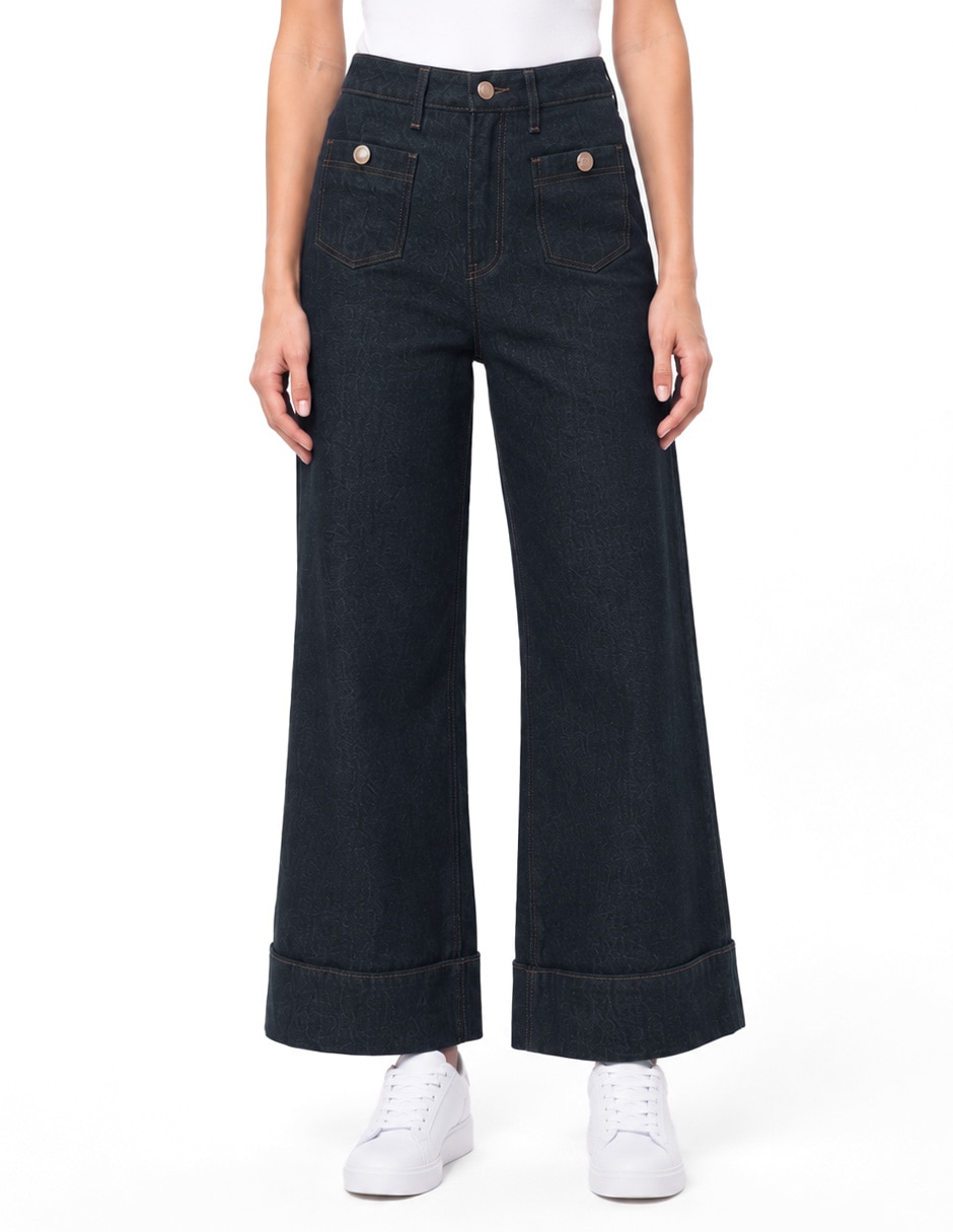Jeans regular relajado 226012 corte cintura para mujer Jeans regular relajado 226012 corte cintura para mujer