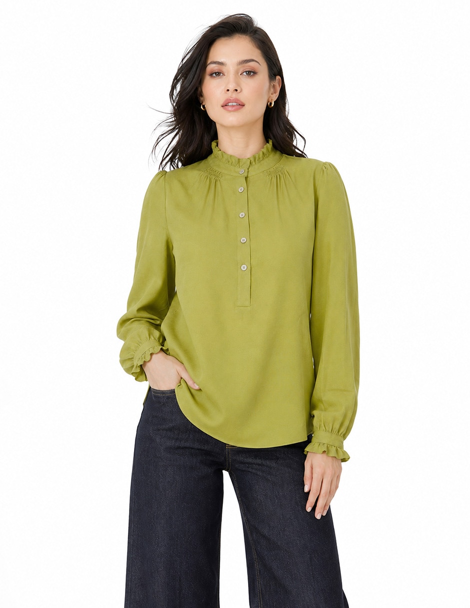 Blusa manga larga para mujer Blusa manga larga para mujer