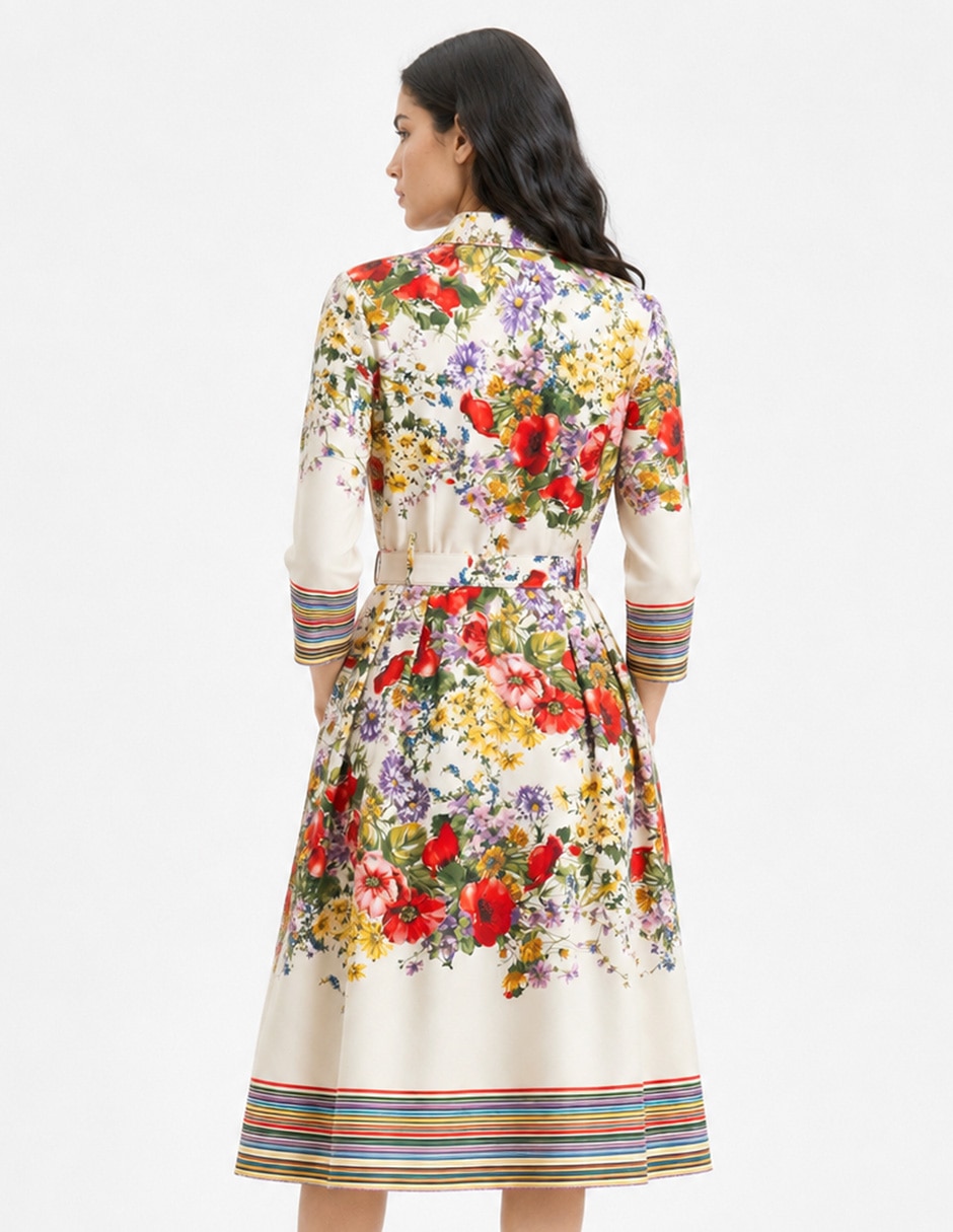 Vestido a la rodilla de vestir Foley'S Gea para mujer