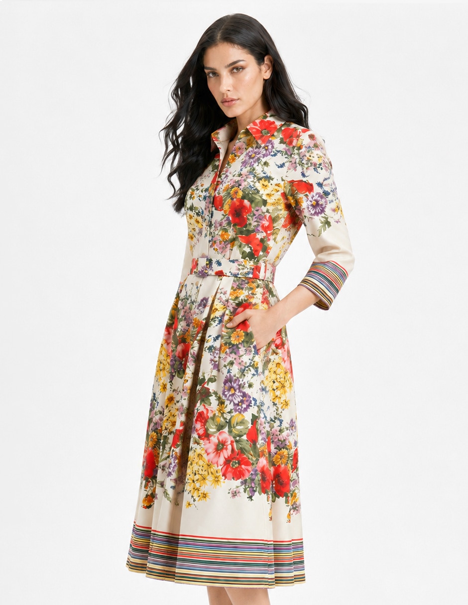 Vestido a la rodilla de vestir Foley'S Gea para mujer