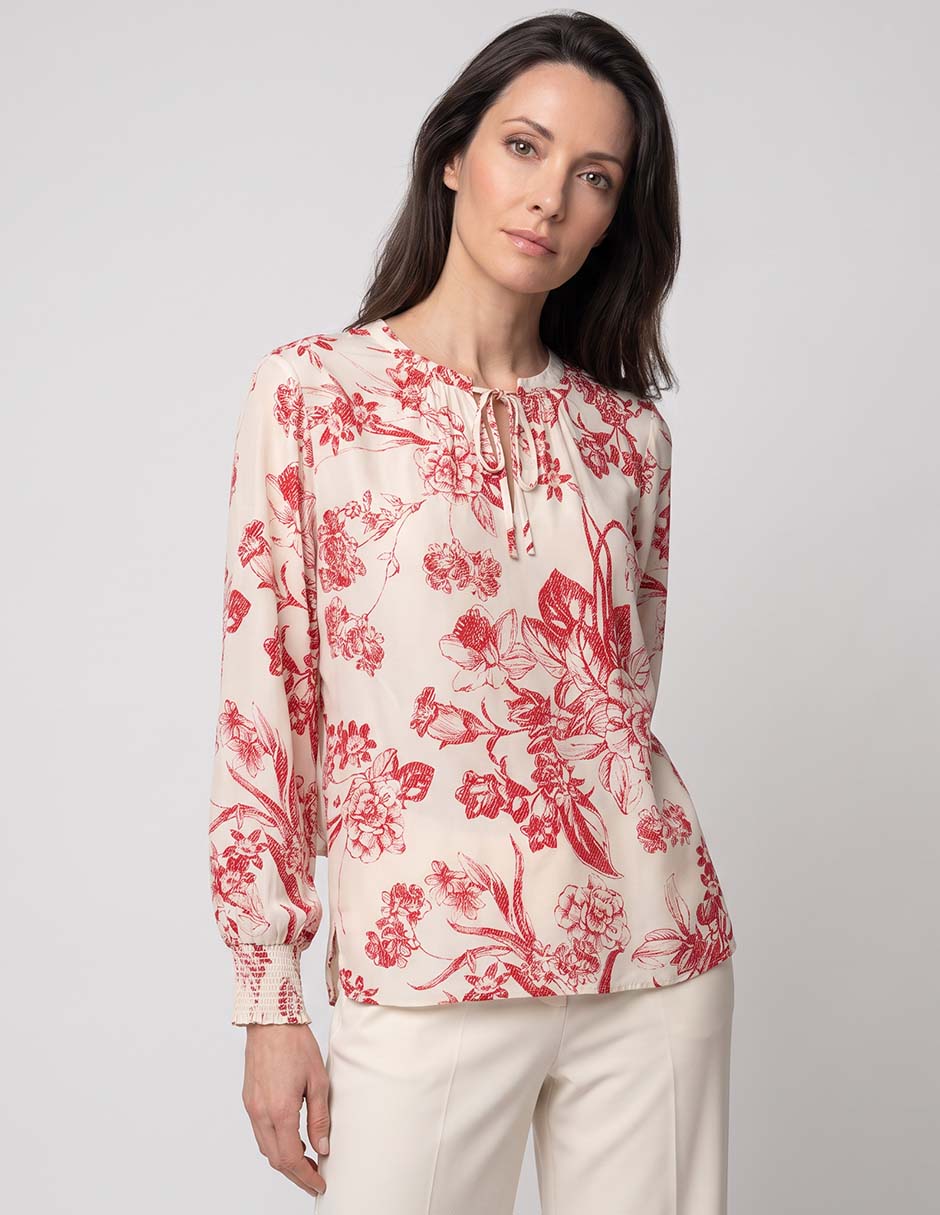 Blusa manga 3/4 para mujer