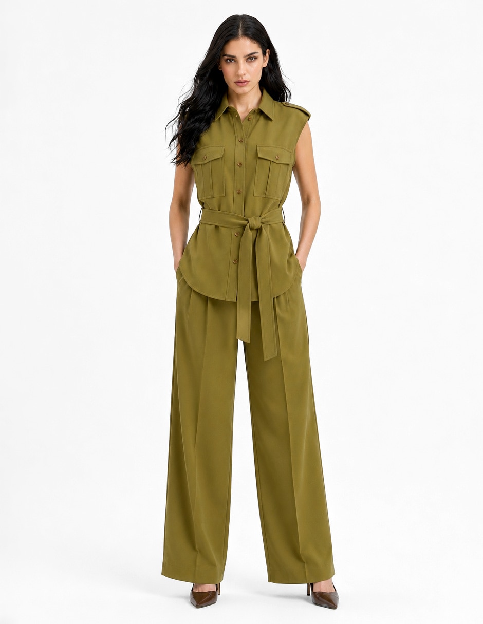 Blusa Foley'S Gea sin manga para mujer