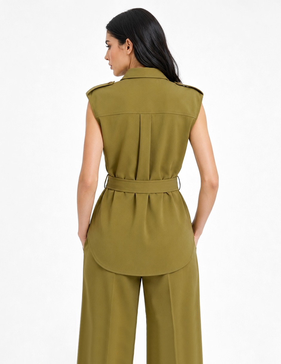 Blusa Foley'S Gea sin manga para mujer