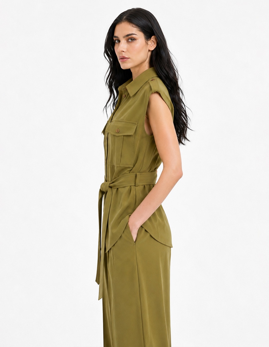 Blusa Foley'S Gea sin manga para mujer