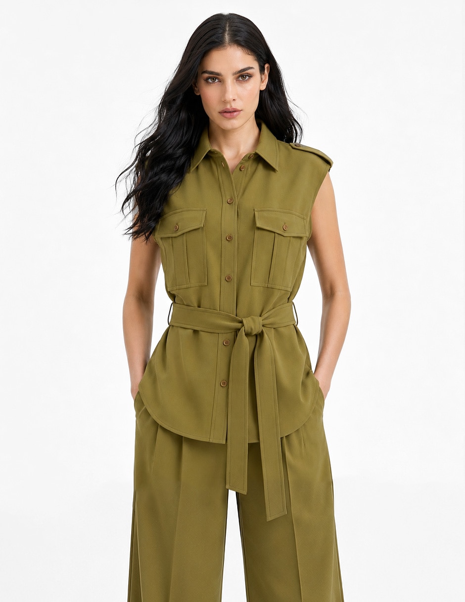 Blusa Foley'S Gea sin manga para mujer