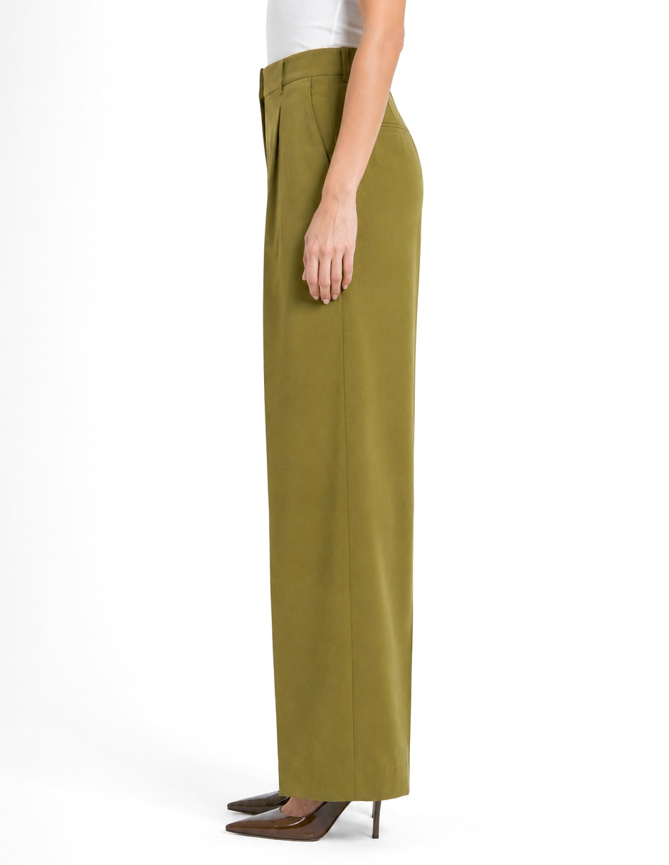 Pantalón de vestir recto para mujer 5