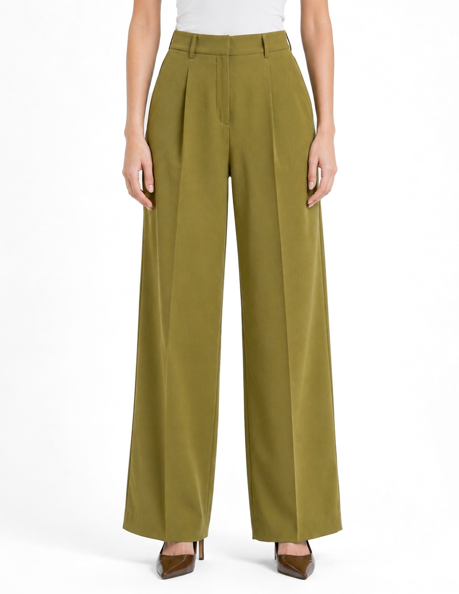 Pantalón de vestir recto para mujer Pantalón de vestir recto para mujer