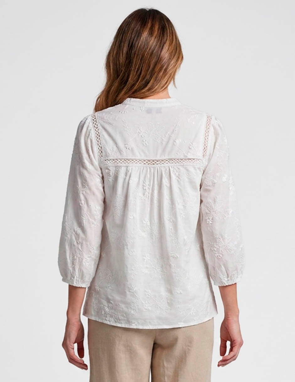 Blusa Foley's manga 3/4 para mujer