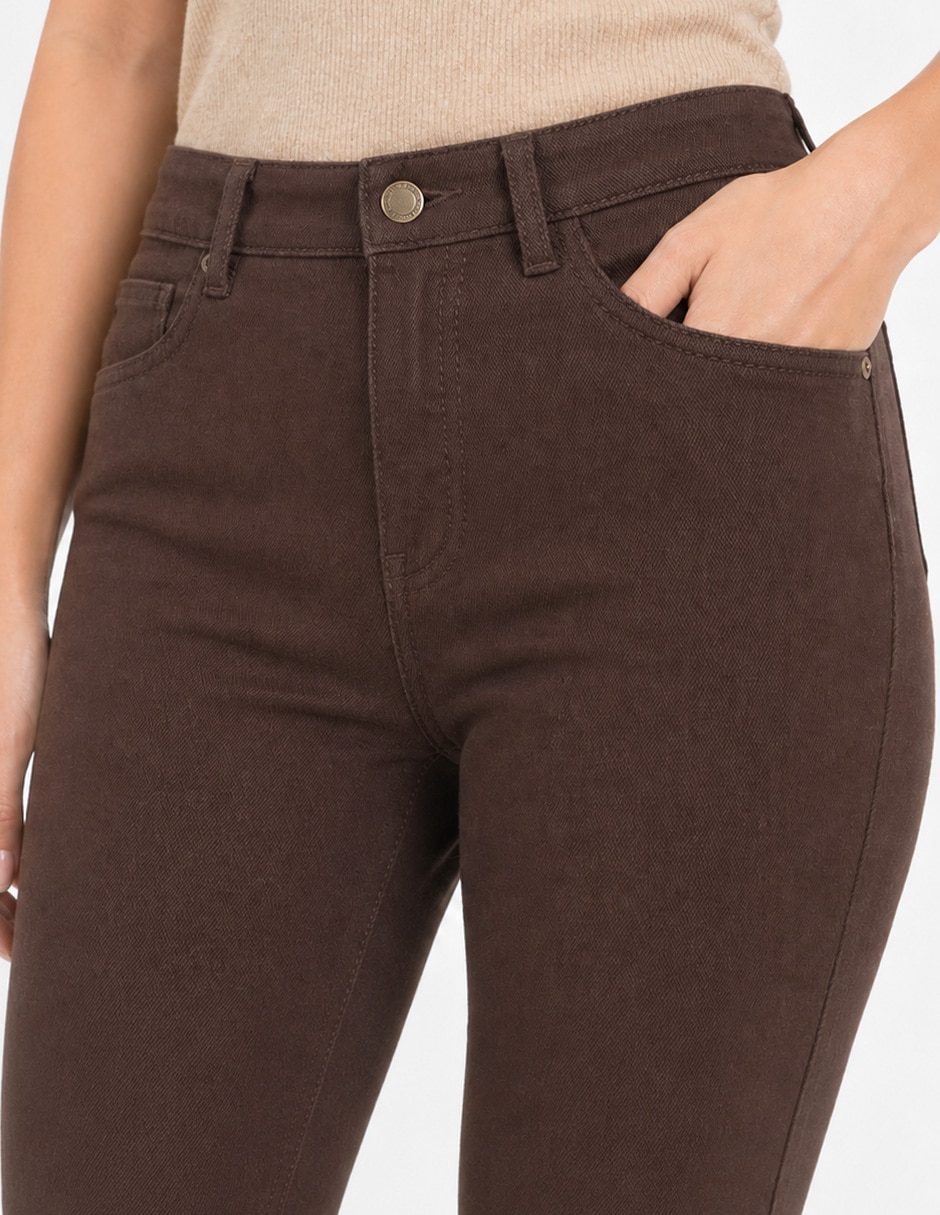 Jeans Bota corte cintura para mujer 4